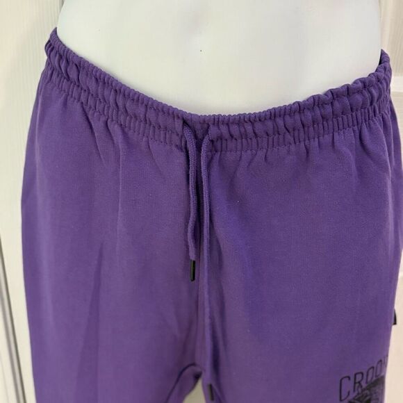 Crooks & Castles LA #Streetwear Purple Sweatpants. NWT. Size Large - Picture 7 of 8